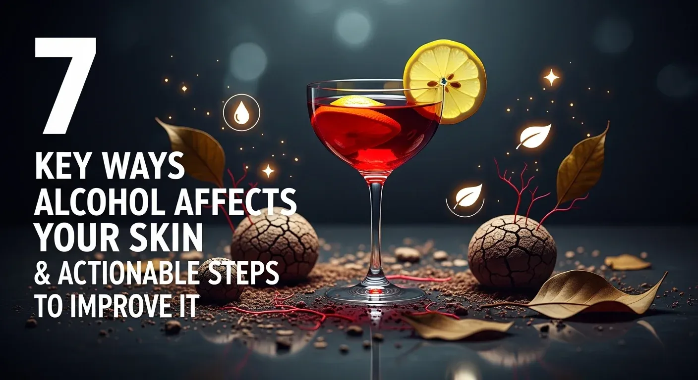 Alcohol effects on skin