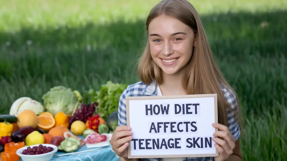 How Diet Affects Teenage Skin