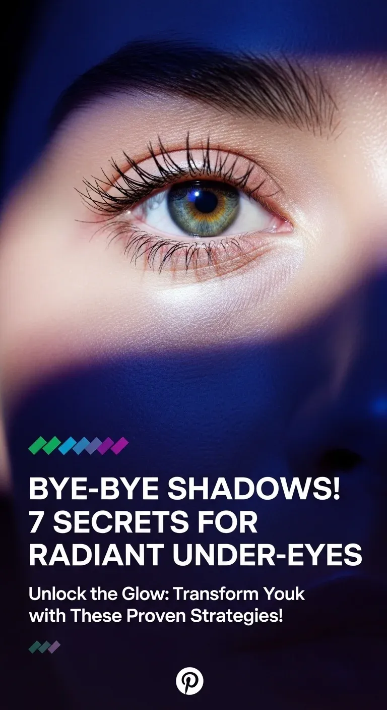 Bright eye blue shadow