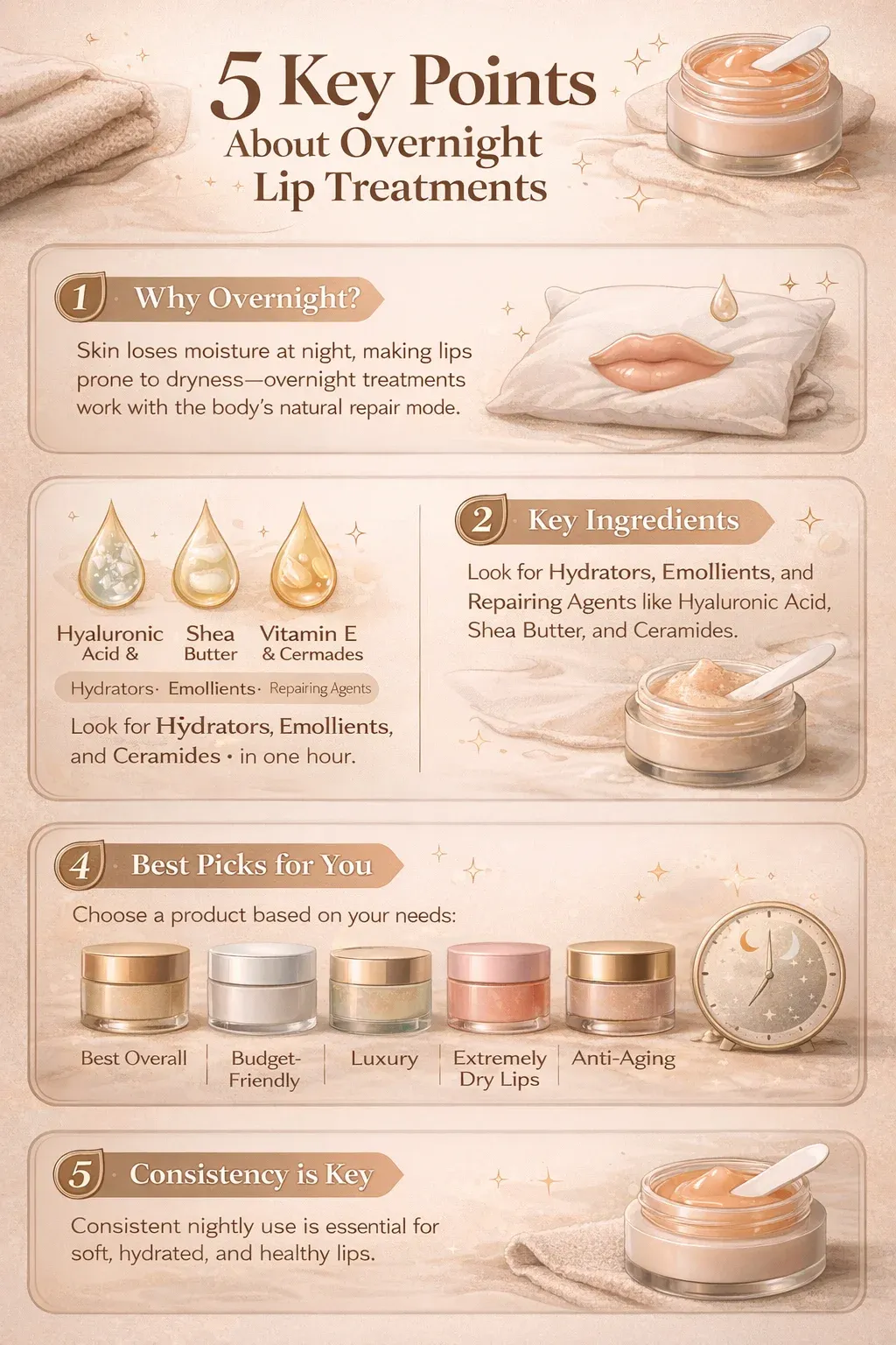 Overnight Lip Treatment Guide