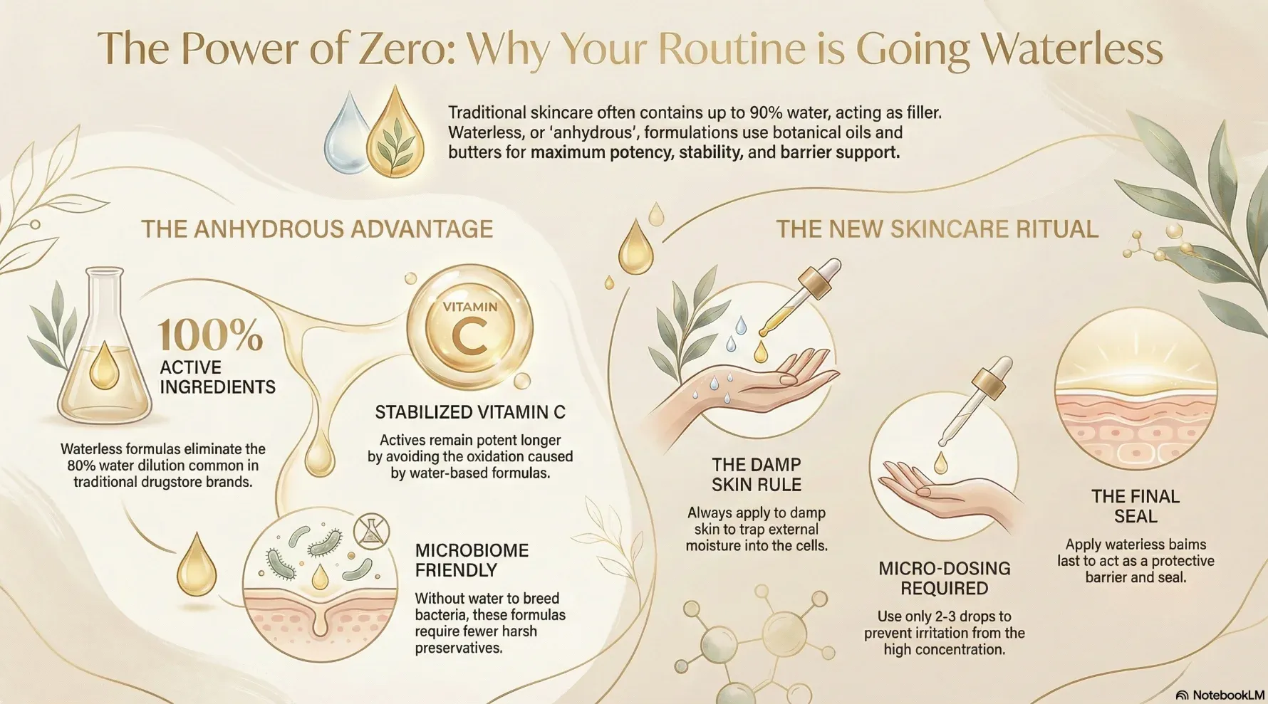 The Power of Waterless Skincare