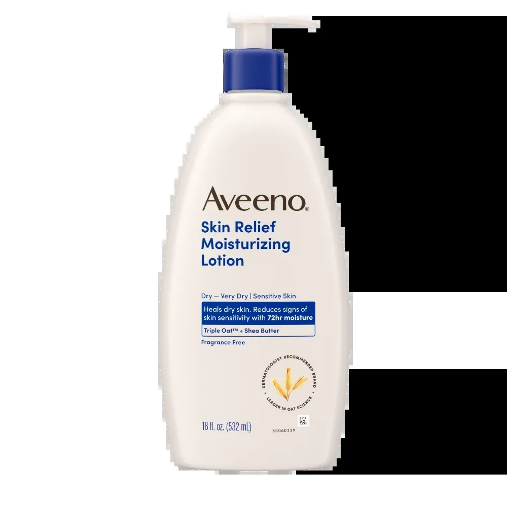 Aveeno Skin Relief Fragrance-Free Moisturizing Lotion bottle