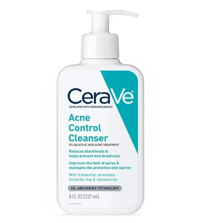 CeraVe Acne Control Cleanser pump bottle