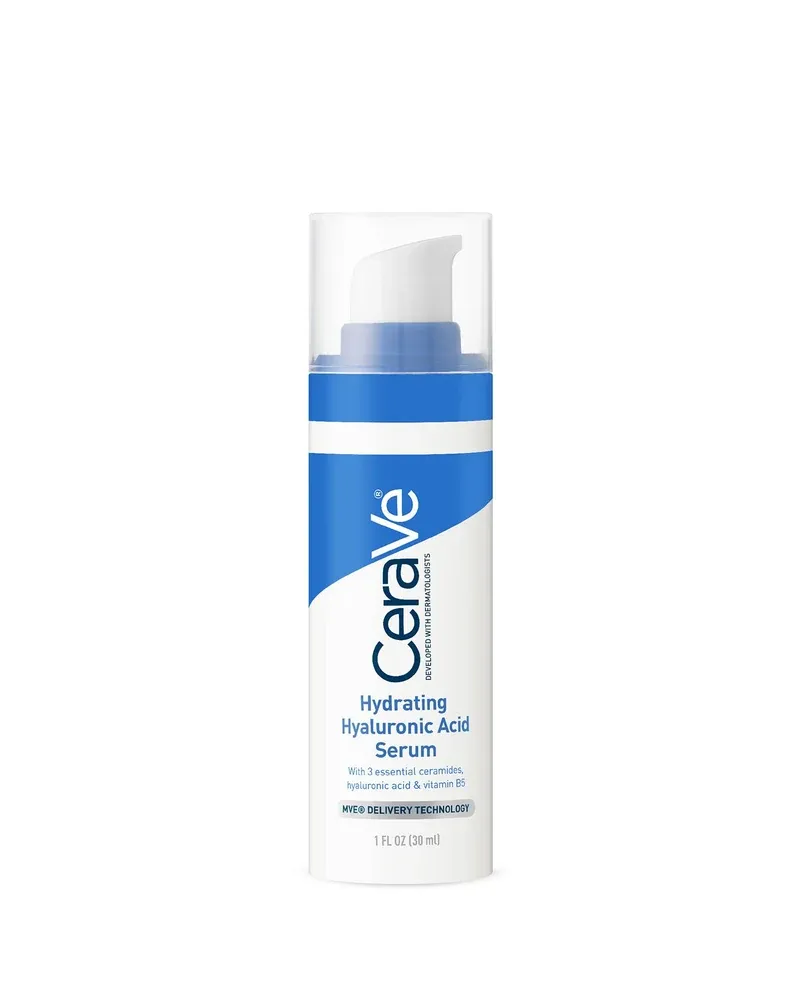 CeraVe Hydrating Hyaluronic Acid Serum bottle