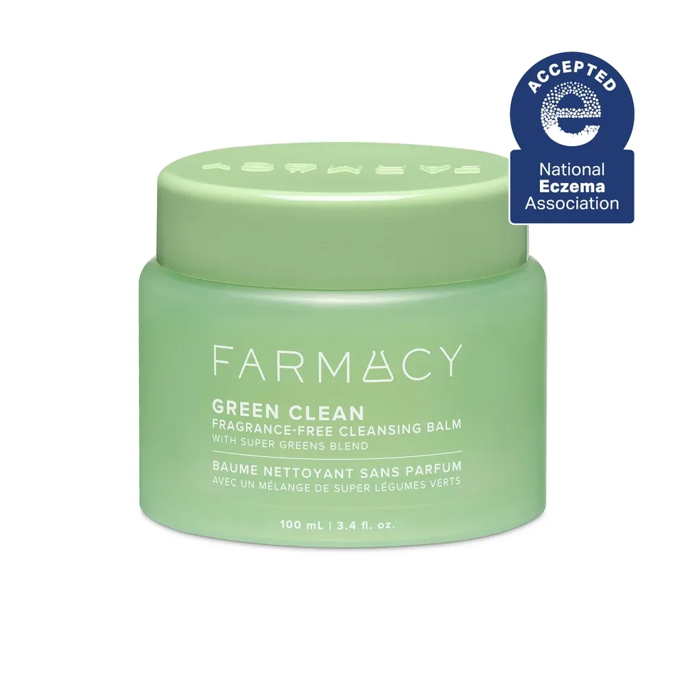 Farmacy Green Clean Fragrance-Free Cleansing Balm jar