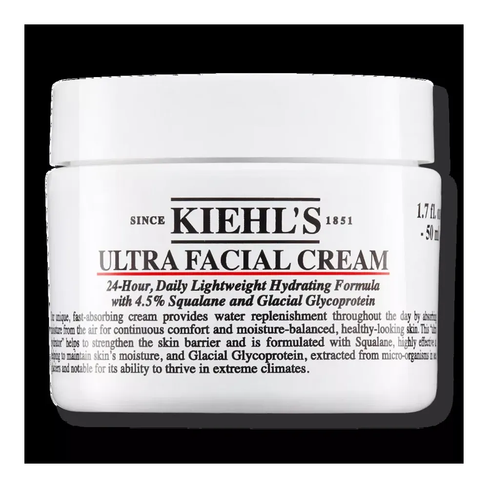 Kiehl's Ultra Facial Cream with squalane jar