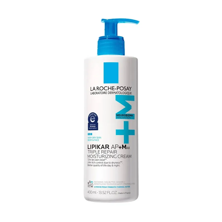 La Roche-Posay Lipikar AP plus MAX Triple Repair Moisturizing Cream bottle