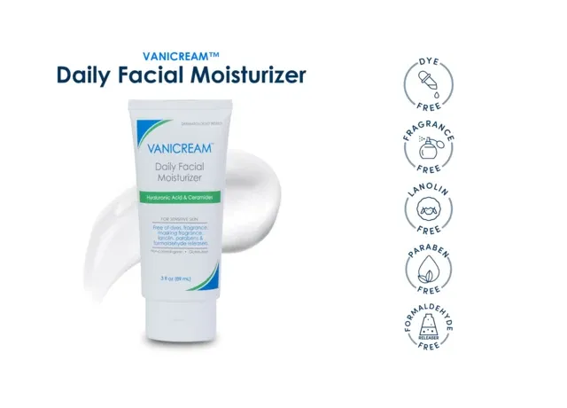 Vanicream Daily Facial Moisturizer tube