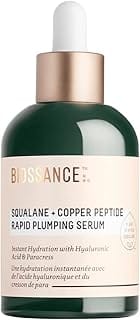 Biossance Squalane and Copper Peptide serum bottle