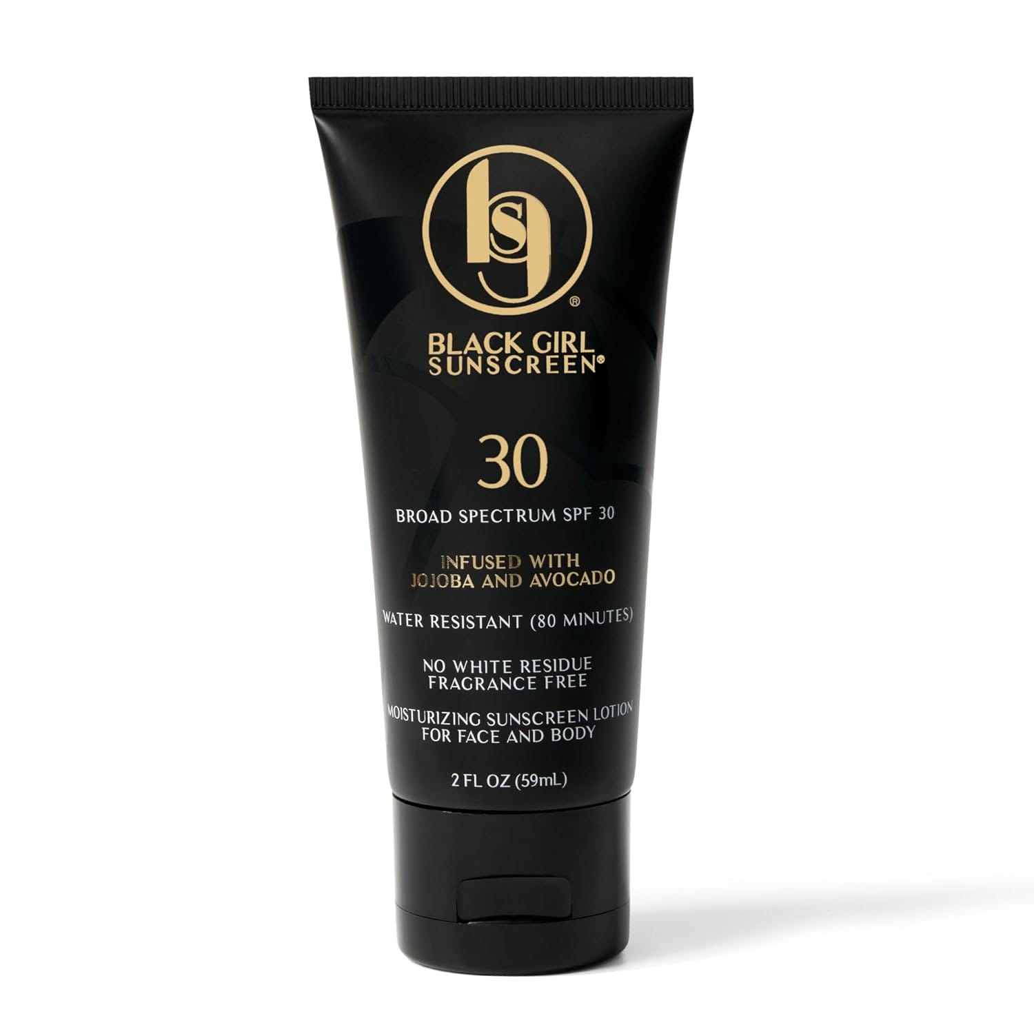 Black Girl Sunscreen SPF 30 product tube
