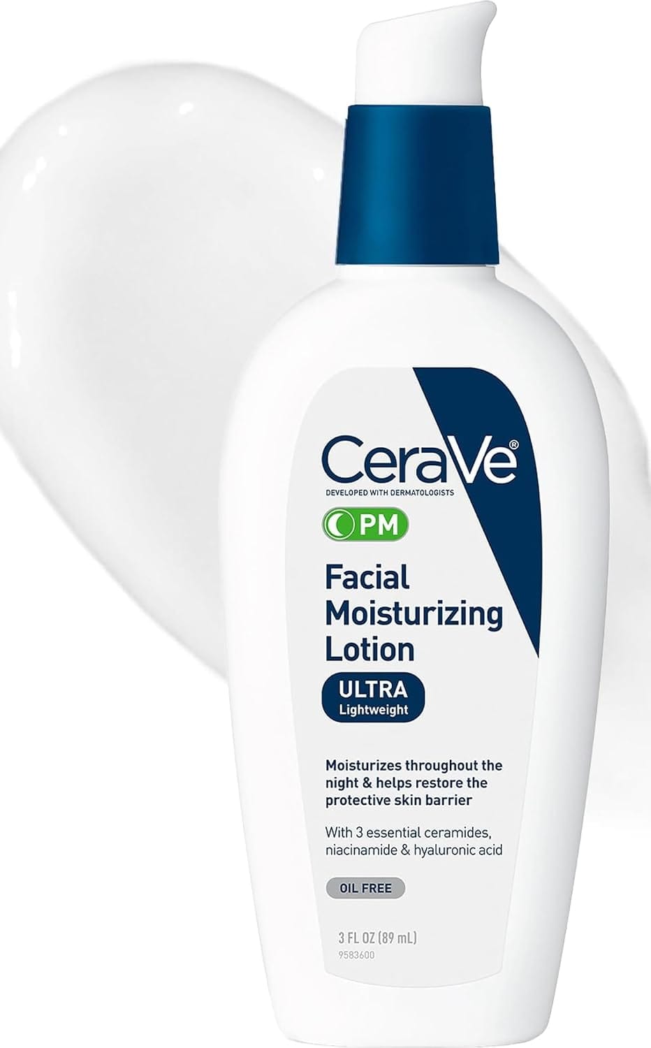 CeraVe PM Facial Moisturizing Lotion product image