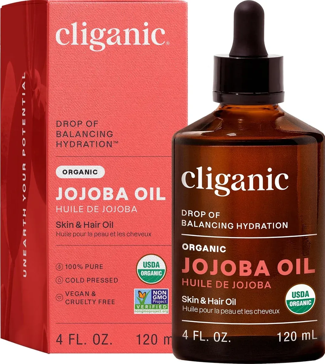 Cliganic Organic Jojoba Oil product