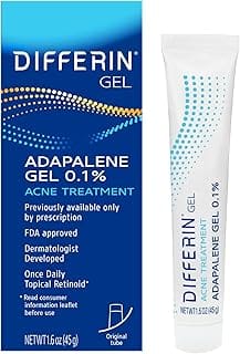 Differin Adapalene Gel 0.1 percent tube product image