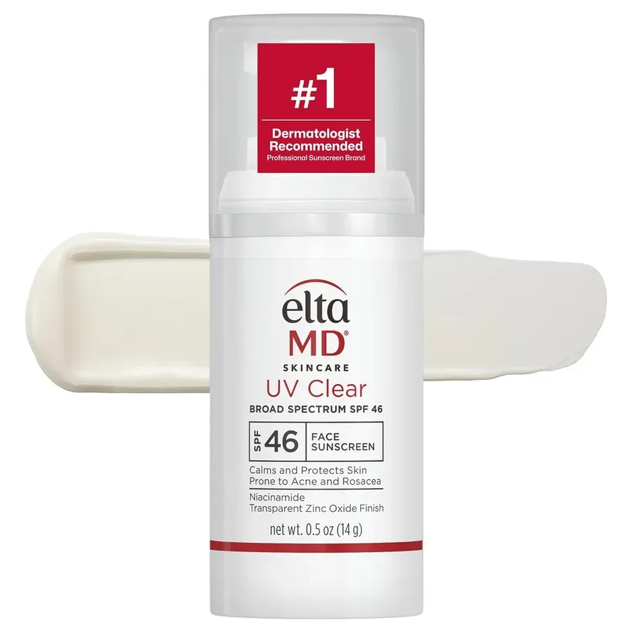 EltaMD UV Clear Face Sunscreen pump bottle