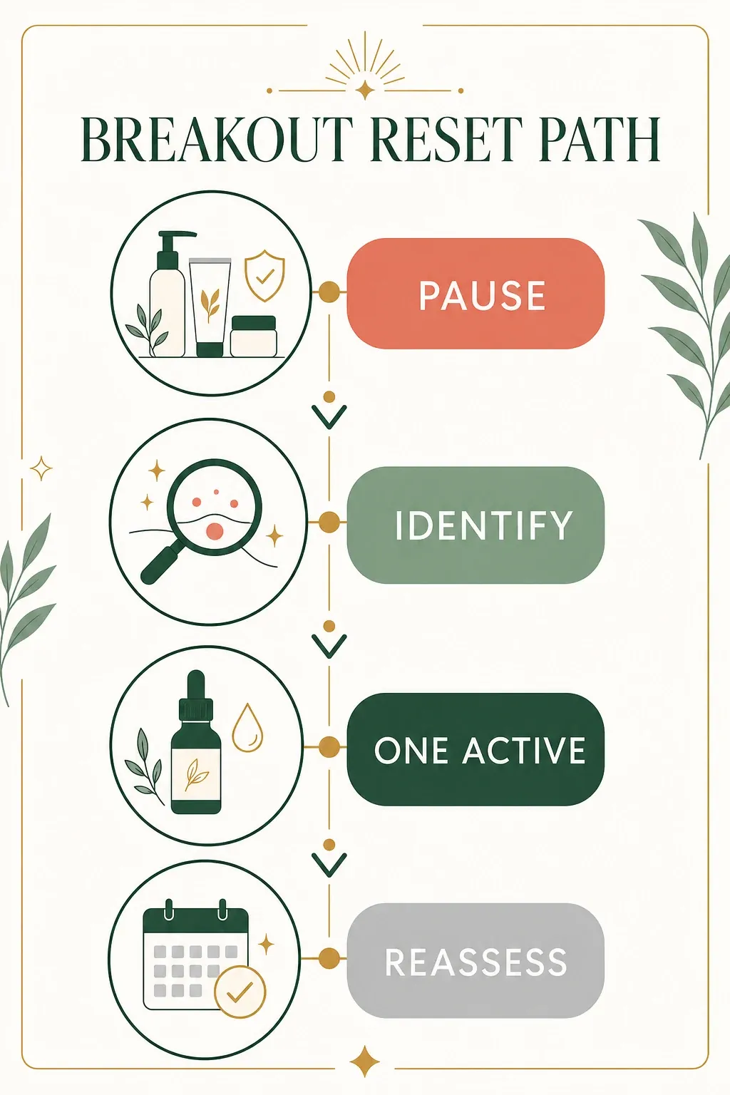 Eight-week teenage breakout reset path