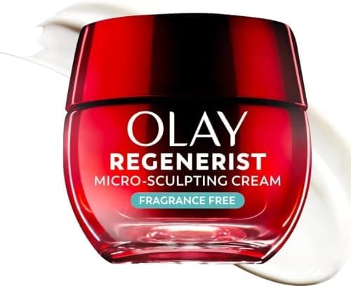 Olay Regenerist Micro-Sculpting Cream fragrance free jar