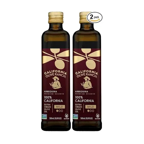 California Olive Ranch extra virgin olive oil bottles
