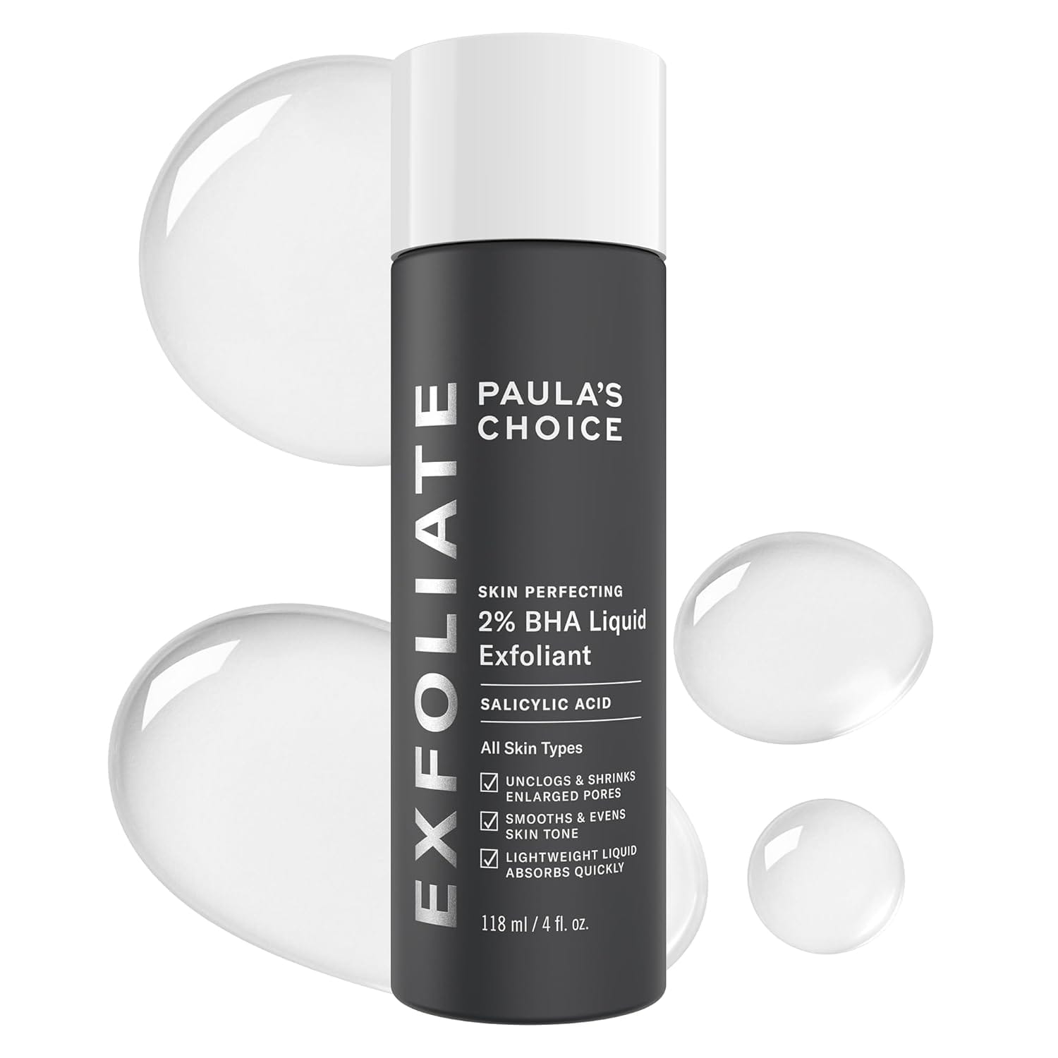 Paula's Choice Skin Perfecting 2 percent BHA Liquid bottle