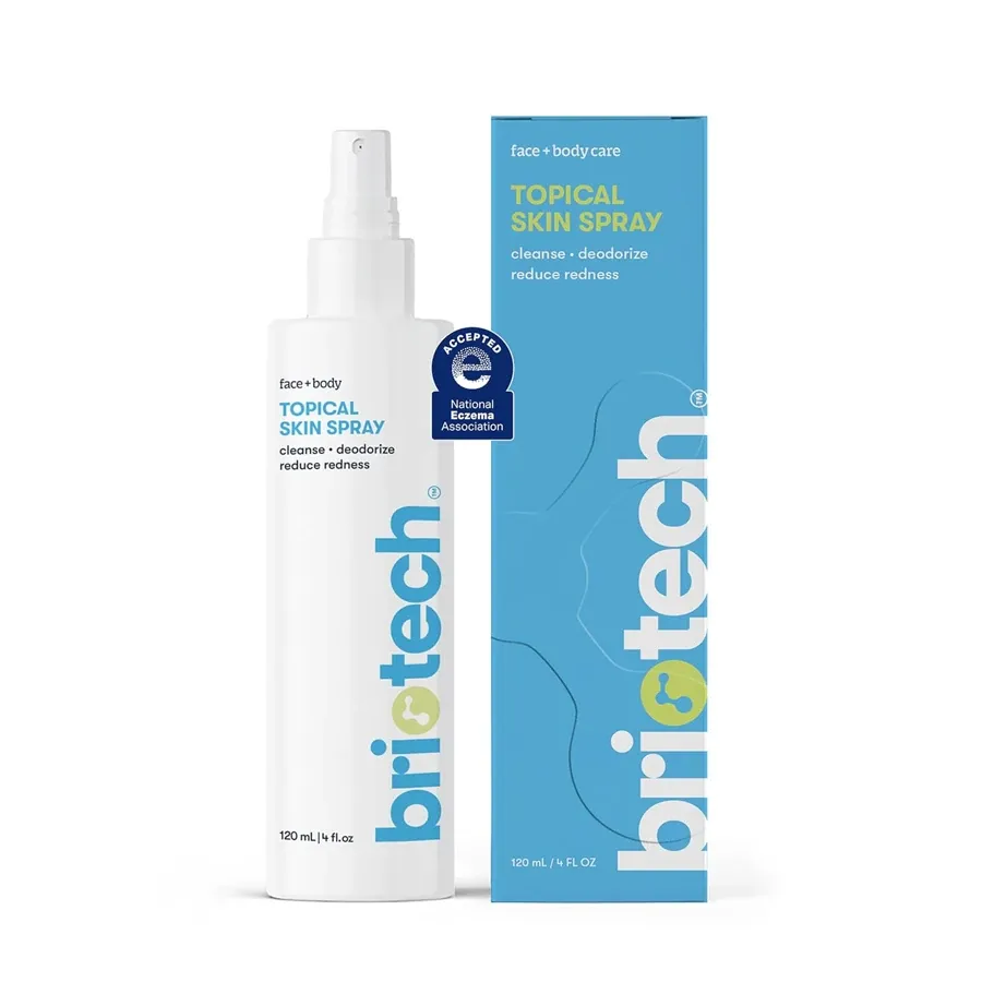 Briotech Topical Skin Spray, 4 oz product packaging