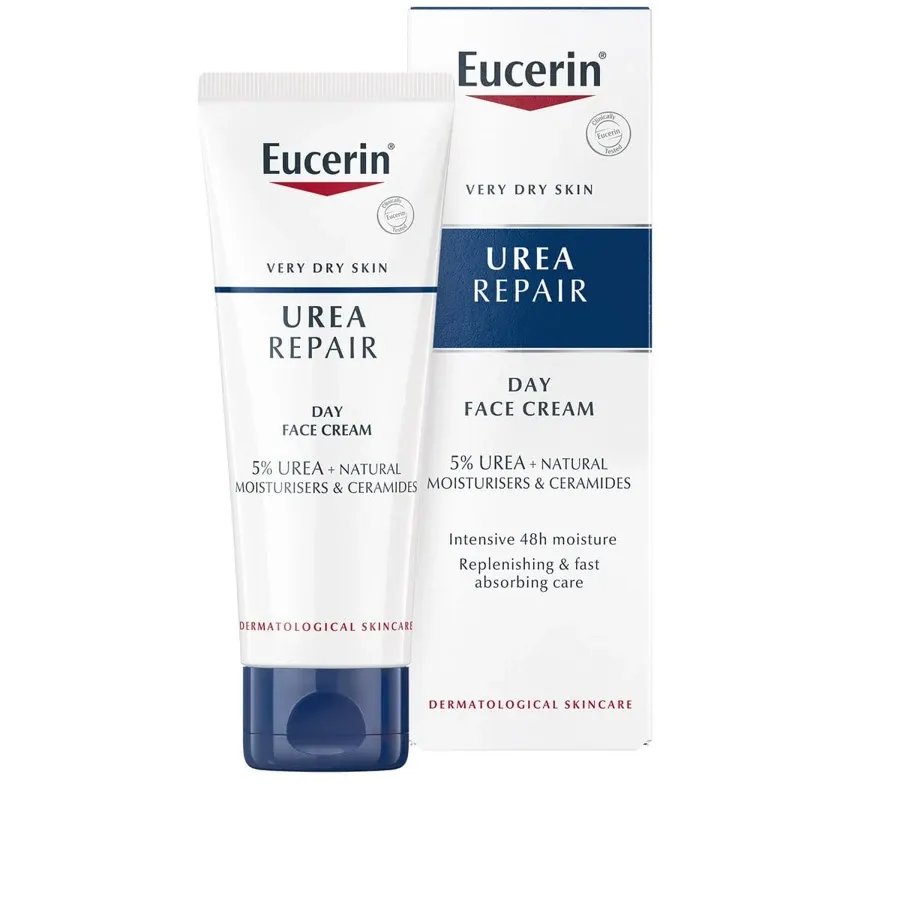 Eucerin UreaRepair 5% Face Cream product packaging