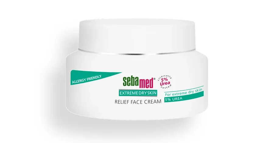 Sebamed Relief Face Cream 5% Urea product packaging