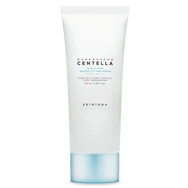 SKIN1004 Hyalu-Cica Water-Fit Sun Serum SPF50+ PA++++ product packaging