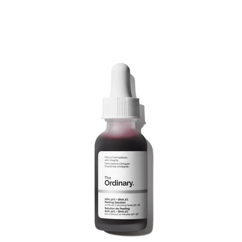 The Ordinary AHA 30% + BHA 2% Peeling Solution bottle