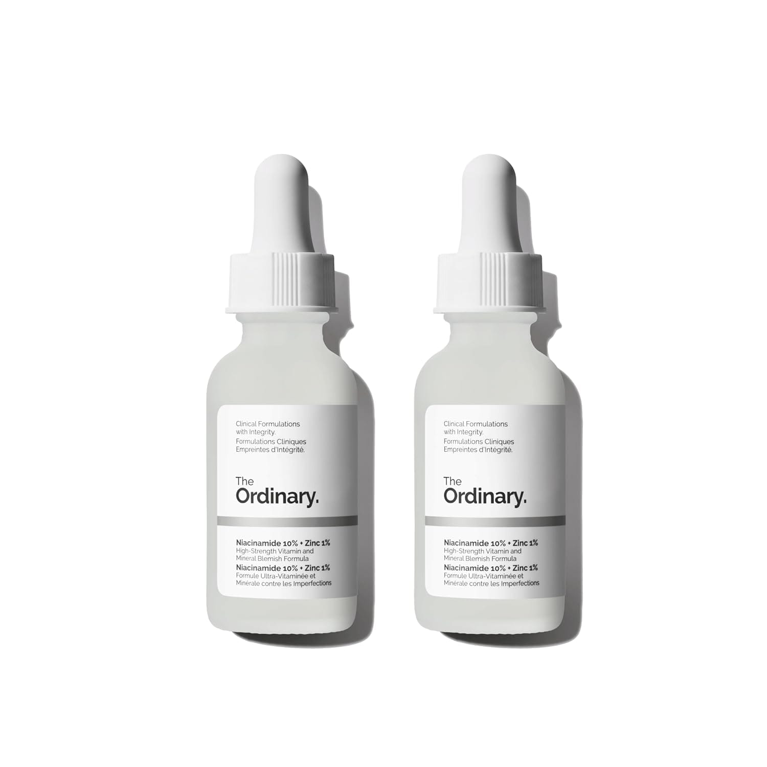 The Ordinary Niacinamide 10% + Zinc 1% serum bottle