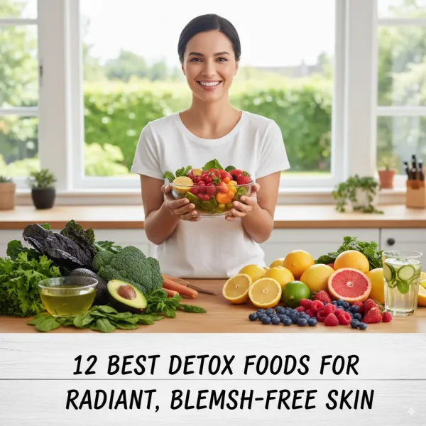 12 Best Detox Foods for Radiant, Blemish-Free Skin
