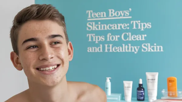Skincare Tips for Teenage Boys