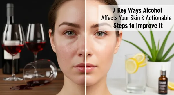 Alcohol Affects Your Skin