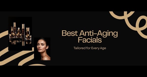 Glowing face with radiant skin and natural elements.
